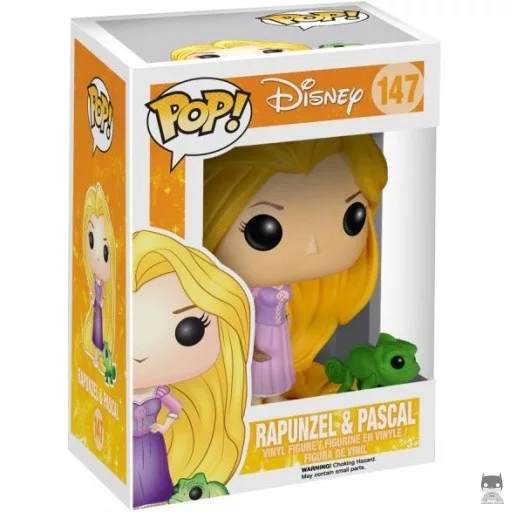 Figurine Funko POP Raiponce & Pascal (Raiponce)