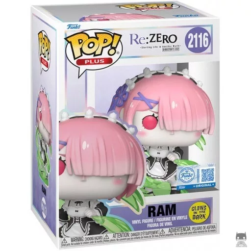 Figurine Funko POP Ram (Glow in the Dark) (Re:Zero - Re:vivre dans un autre monde à partir de zéro)