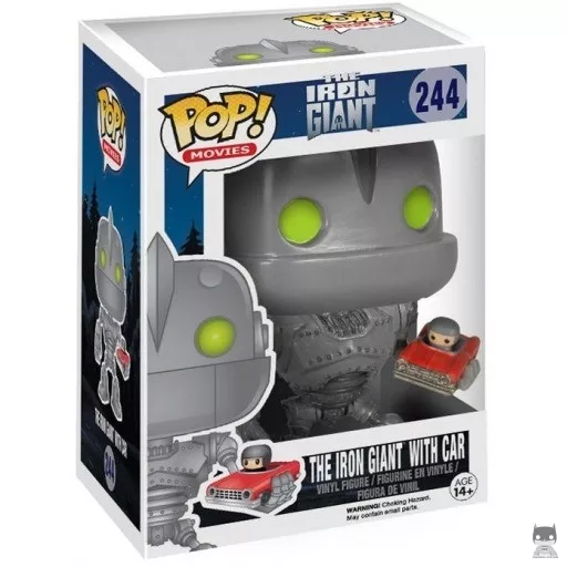 Figurine Funko POP Le Géant de Fer avec Voiture (Ready Player One)