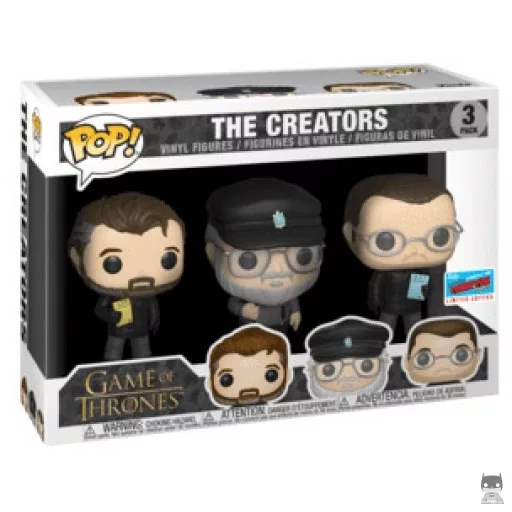 Figurine Funko POP Les Créateurs de Game of Thrones (Pop! Vinyl)