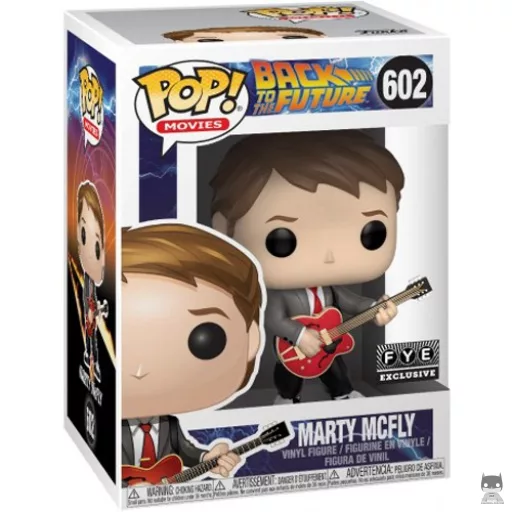 Figurine Funko POP Marty McFly (avec une Guitare) (Retour vers le futur)