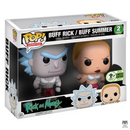 Figurine Funko POP Rick musclé & Summer musclée (Pop! Vinyl)