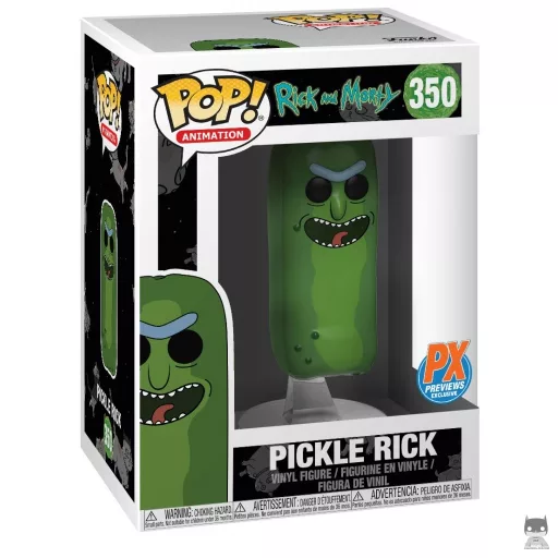 Figurine Funko POP Rick le Cornichon (Previews PX)
