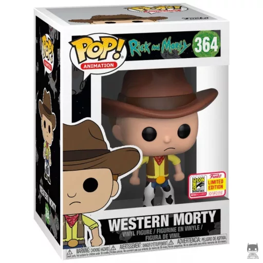 Figurine Funko POP Morty Western (Rick et Morty)