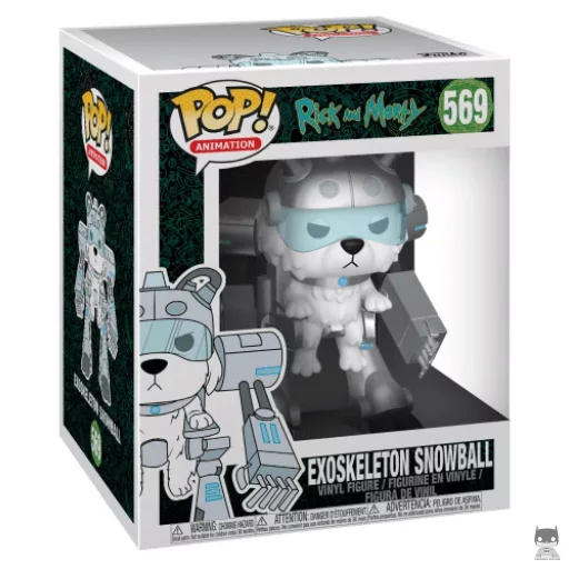 Figurine Funko POP Snowball Exosquelette (Supersized) (Rick et Morty)