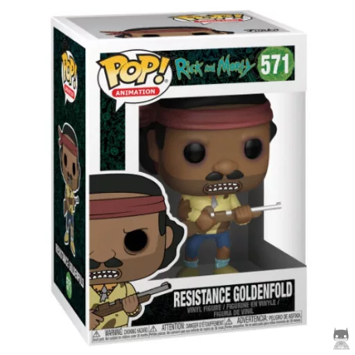 Figurine Funko POP Résistance Goldenfold (Rick et Morty)