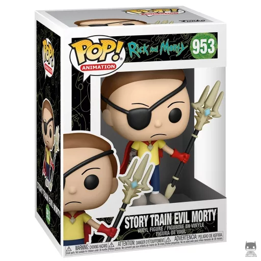 Figurine Funko POP Morty Méchant Story Train (Rick et Morty)