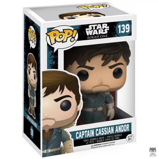 Figurine Funko POP Capitaine Cassian Andor (Rogue One : A Star Wars Story)