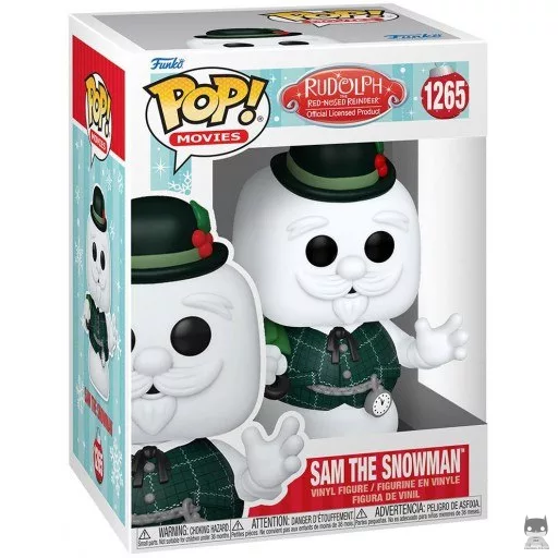 Figurine Funko POP Sam le Bonhomme de Neige (Rudolphe le renne au nez rouge)