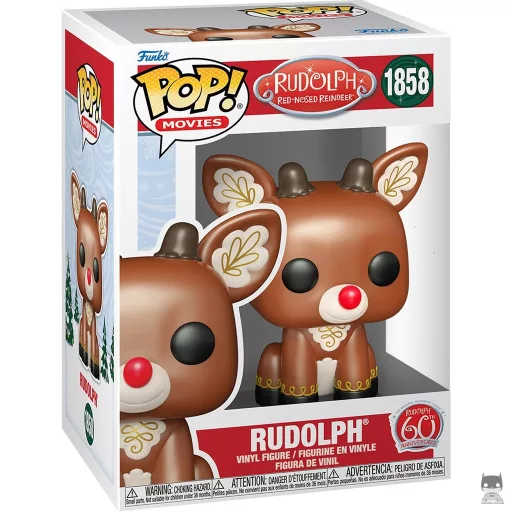 Figurine Funko POP Rudolph (Sitting) (Rudolphe le renne au nez rouge)