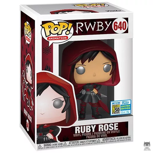 Figurine Funko POP Ruby Rose avec Capuche (RWBY)