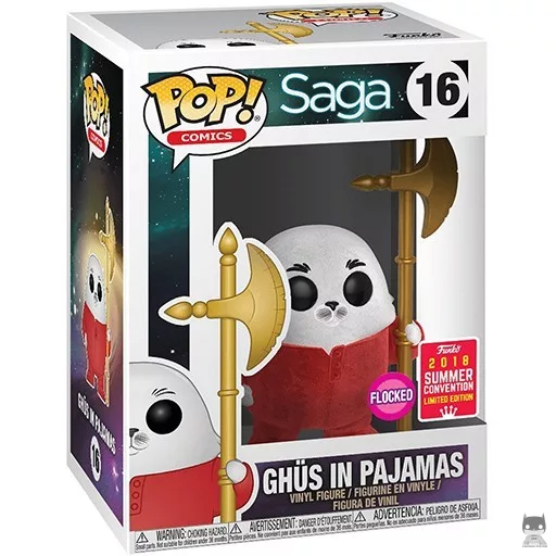 Figurine Funko POP Ghus en Pyjamas (Flocked) (SAGA)