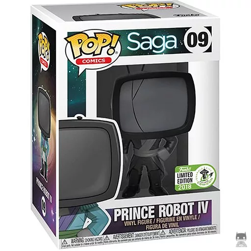 Figurine Funko POP Prince Robot IV (Combinaison Noire) (Exclusive)