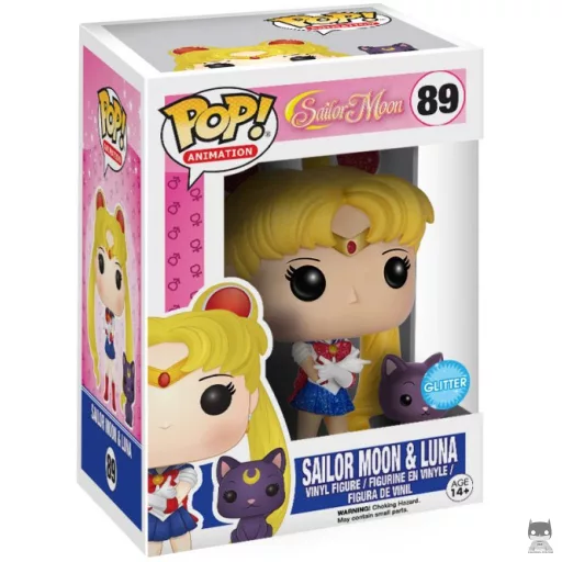 Figurine Funko POP Sailor Moon & Luna (Glitter) (Glitter)
