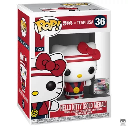 Figurine Funko POP Hello Kitty (Médaille d'Or) (Sanrio)