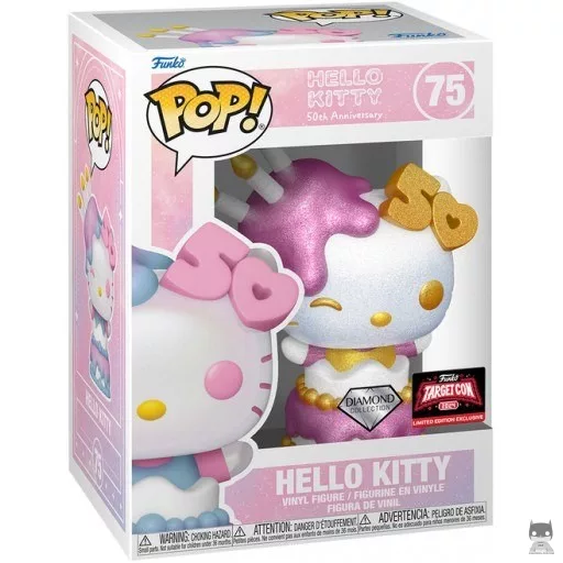Figurine Funko POP Hello Kitty (50ème Anniversaire) (Diamond Glitter) (Hello Kitty)