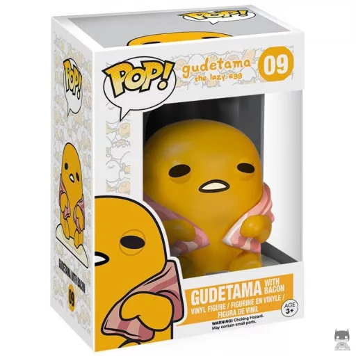 Figurine Funko POP Gudetama avec Bacon (Gudetama)