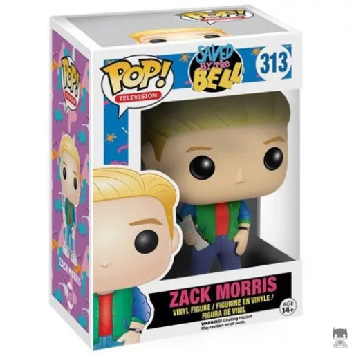 Figurine Funko POP Zack Morris (Sauvés par le gong)