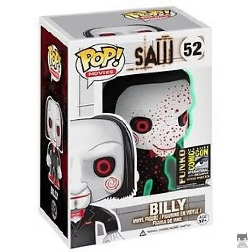 Figurine Funko POP Billy la marionnette (Bloody) (Glow in the Dark)