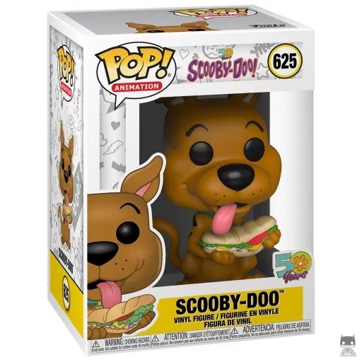 Figurine Funko POP Scooby-Doo avec sandwich (Scooby-Doo)