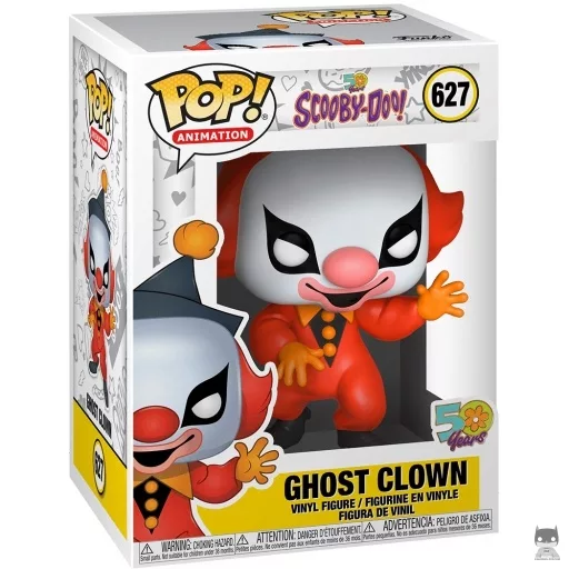 Figurine Funko POP Le clown-fantôme (Ghost Clown)