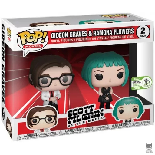 Figurine Funko POP Gideon Graves & Ramona Flowers (Pop! Vinyl)