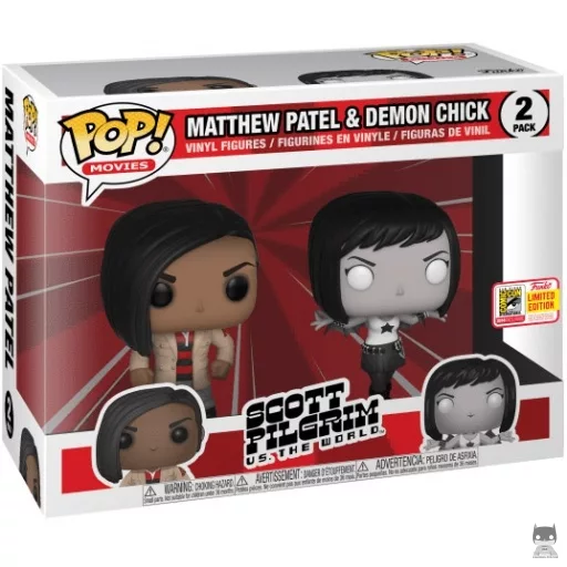 Figurine Funko POP Matthew Patel & Demon Chick (Scott Pilgrim)