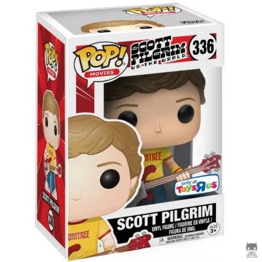 Figurine Funko POP Scott Pilgrim avec T-Shirt Plumtree (Toys'R'Us)