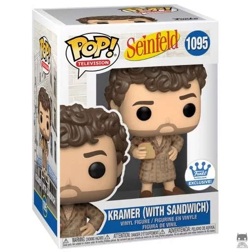 Figurine Funko POP Kramer avec sandwich (Seinfeld)