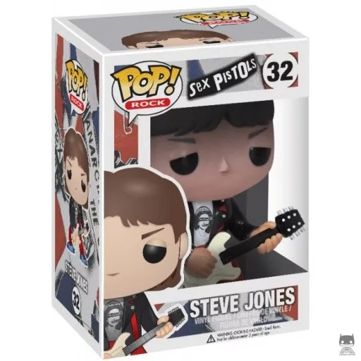 Figurine Funko POP Steve Jones (Sex Pistols)
