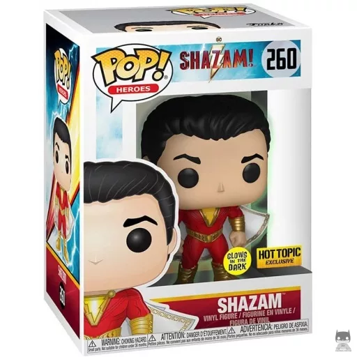 Figurine Funko POP Shazam (Glow in the Dark) (Glow in the Dark)