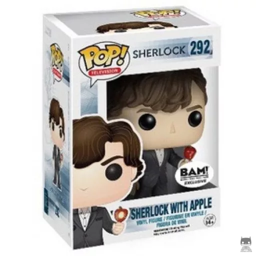 Figurine Funko POP Sherlock Holmes (avec Pomme) (Sherlock)