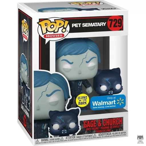 Figurine Funko POP Gage & Church (Glow in the Dark) (Walmart)