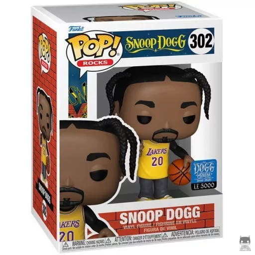 Figurine Funko POP Snoop Dogg avec Maillot des Lakers Jaune (Snoop Dogg)