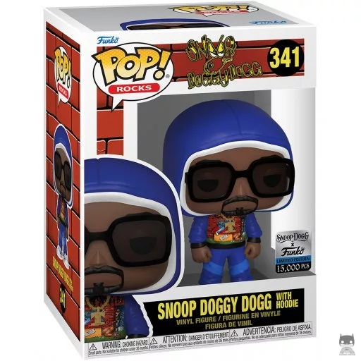 Figurine Funko POP Snoop Doggy Dogg avec Sweat à Capuche (Funko Shop)