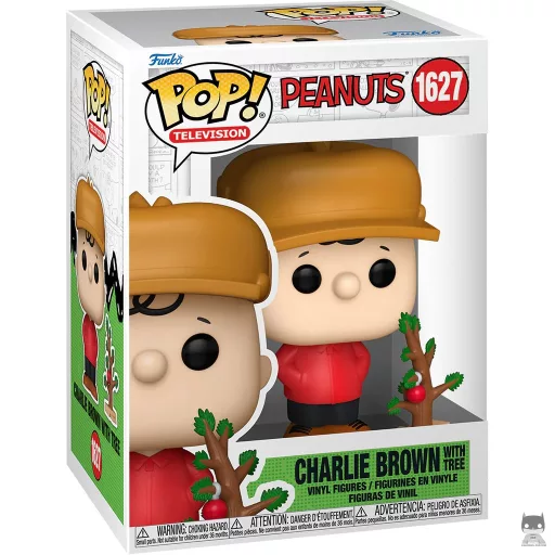 Figurine Funko POP Charlie Brown avec arbre (Snoopy)