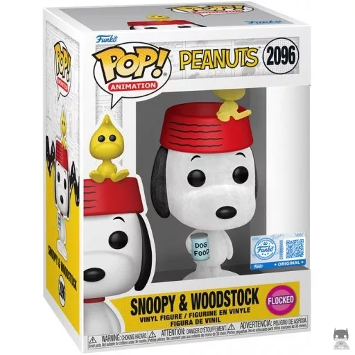 Figurine Funko POP Snoopy & Woodstock (Flocked) (Snoopy)