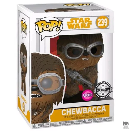 Figurine Funko POP Chewbacca avec Lunettes (Flocked) (Solo : A Star Wars Story)