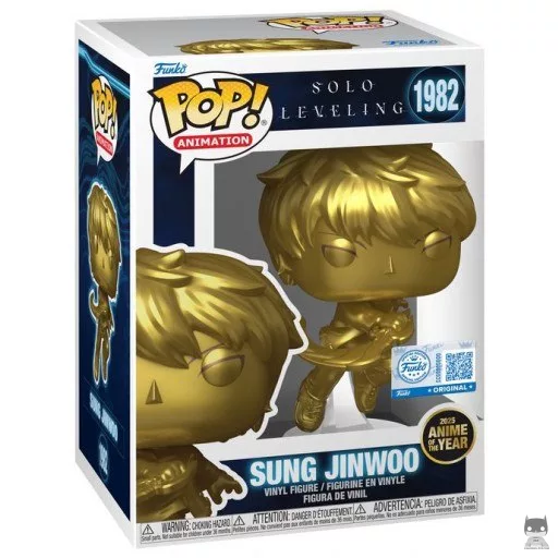 Figurine Funko POP Sung Jinwoo (Or) (Funko Shop)