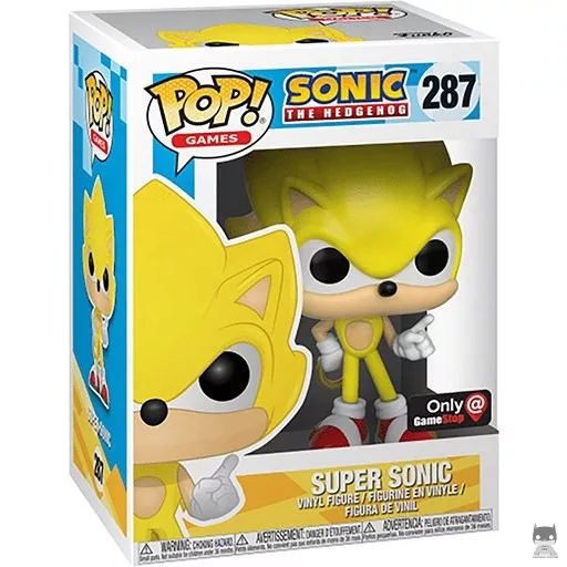 Figurine Funko POP Super Sonic (Sonic le Hérisson)