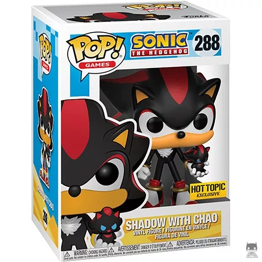 Figurine Funko POP Shadow avec Chao (Hot Topic)