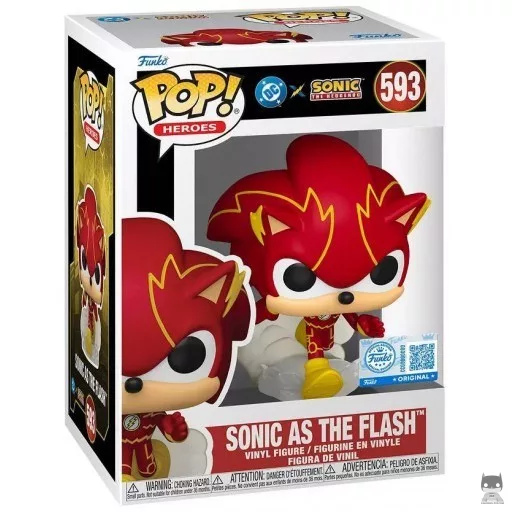 Figurine Funko POP Sonic en Flash (Sonic le Hérisson)
