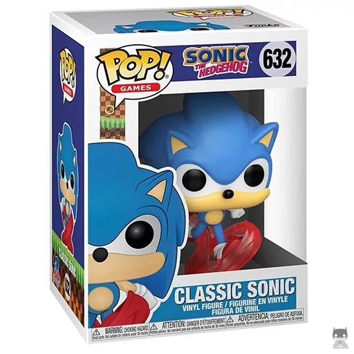 Figurine Funko POP Sonic Classique (Sonic le Hérisson)