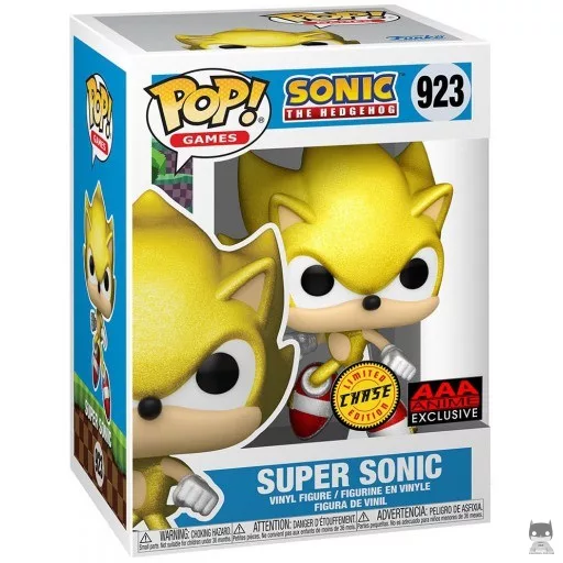 Figurine Funko POP Super Sonic (Chase) (Chase)