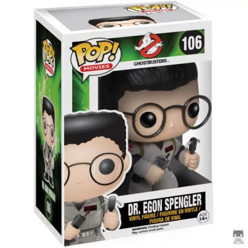 Figurine Funko POP Dr. Egon Spengler (SOS Fantômes)