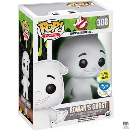 Figurine Funko POP Le Fantôme de Rowan (Glow in the Dark) (SOS Fantômes)