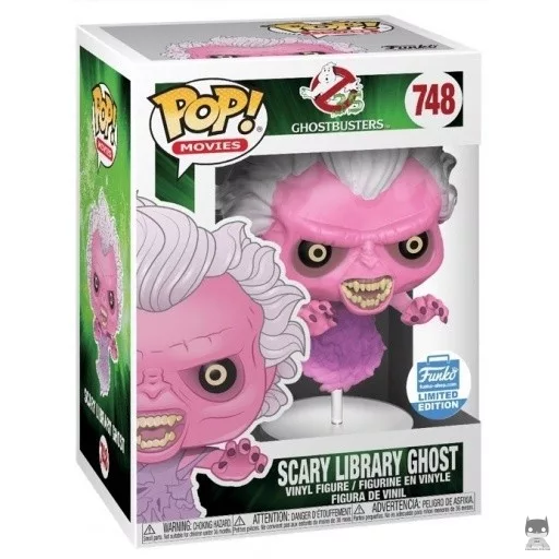 Figurine Funko POP Le Fantôme Effrayant de la Bibliothèque (Translucent) (Translucent)