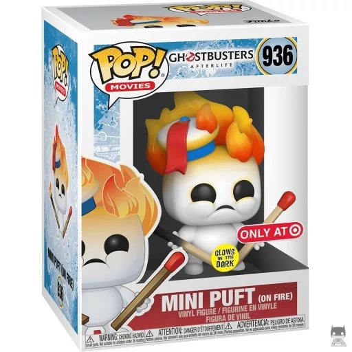 Figurine Funko POP Mini Bibendum en Feu (Glow in the Dark) (Mini Bibendum)