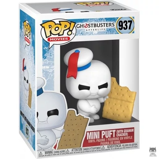 Figurine Funko POP Mini Bibendum avec Biscuit Graham (SOS Fantômes : L'Héritage)