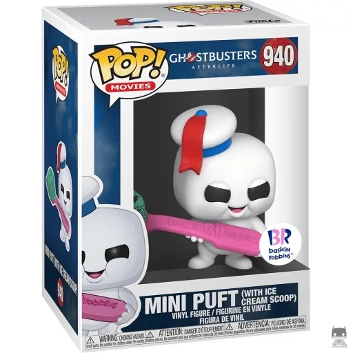 Figurine Funko POP Mini Bibendum avec Cuillère à Glace (SOS Fantômes : L'Héritage)